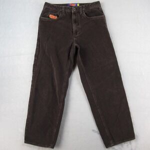 Empyre Relaxed Fit Corduroy Pants Mens 30 Brown Skate Baggy